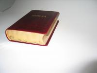 Kecskemthy Istvn fordts biblia brtktse  vakdombornyoms tblval, aranyszl lapokkal